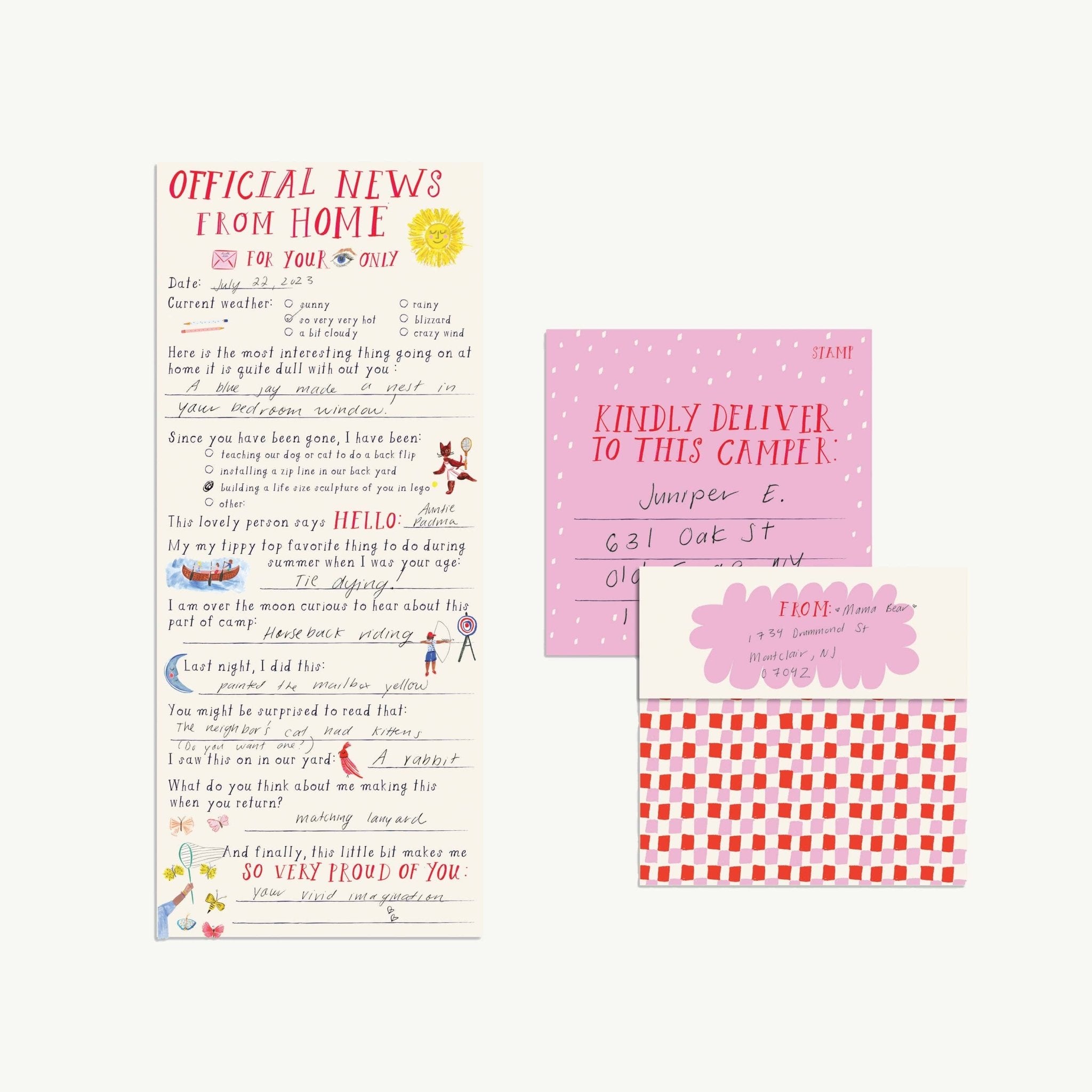 Letters from Home Set - Joy