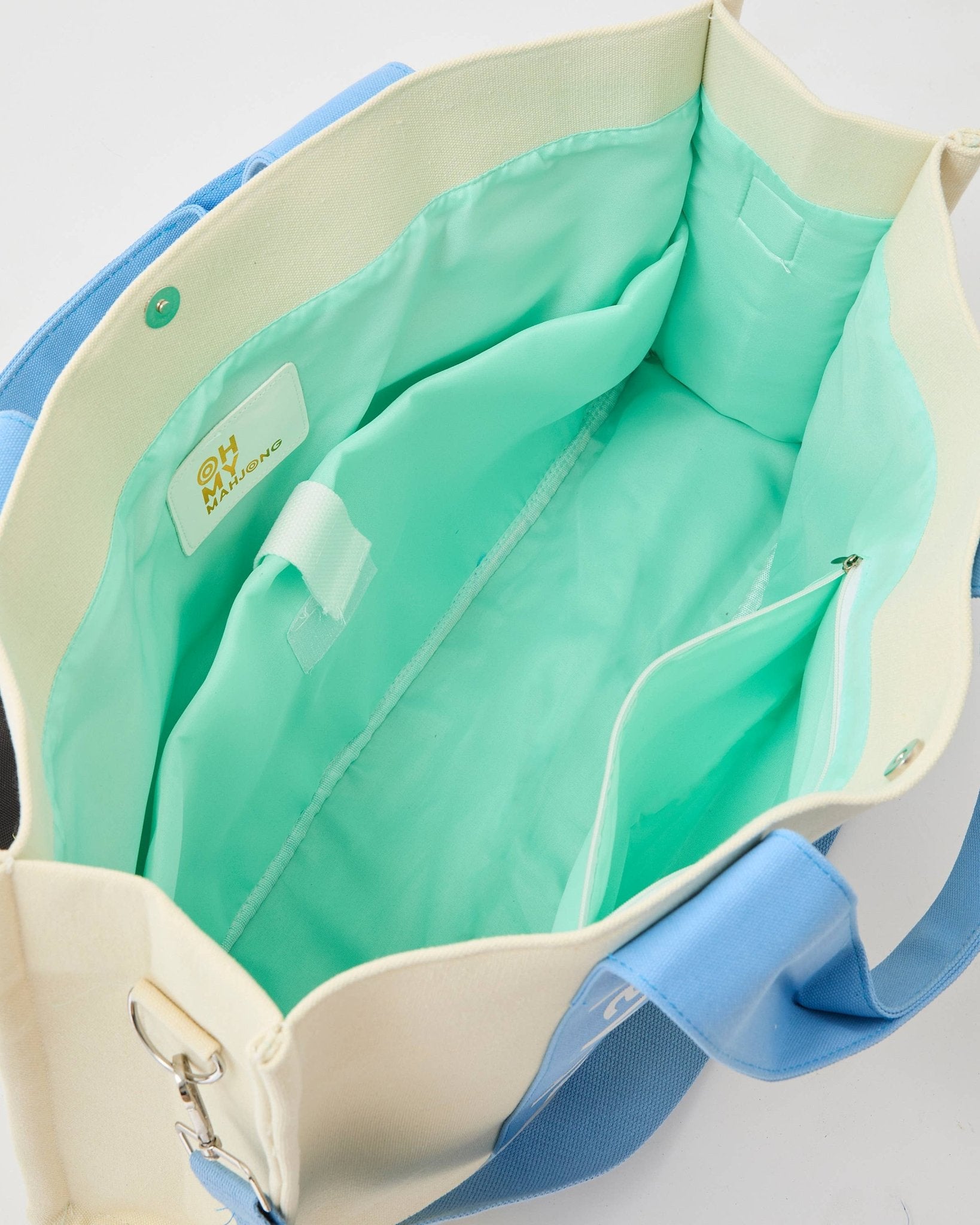 Light Blue Mahj It All - Joy