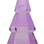 Light Violet/Butter Crystal Christmas Tree - Joy
