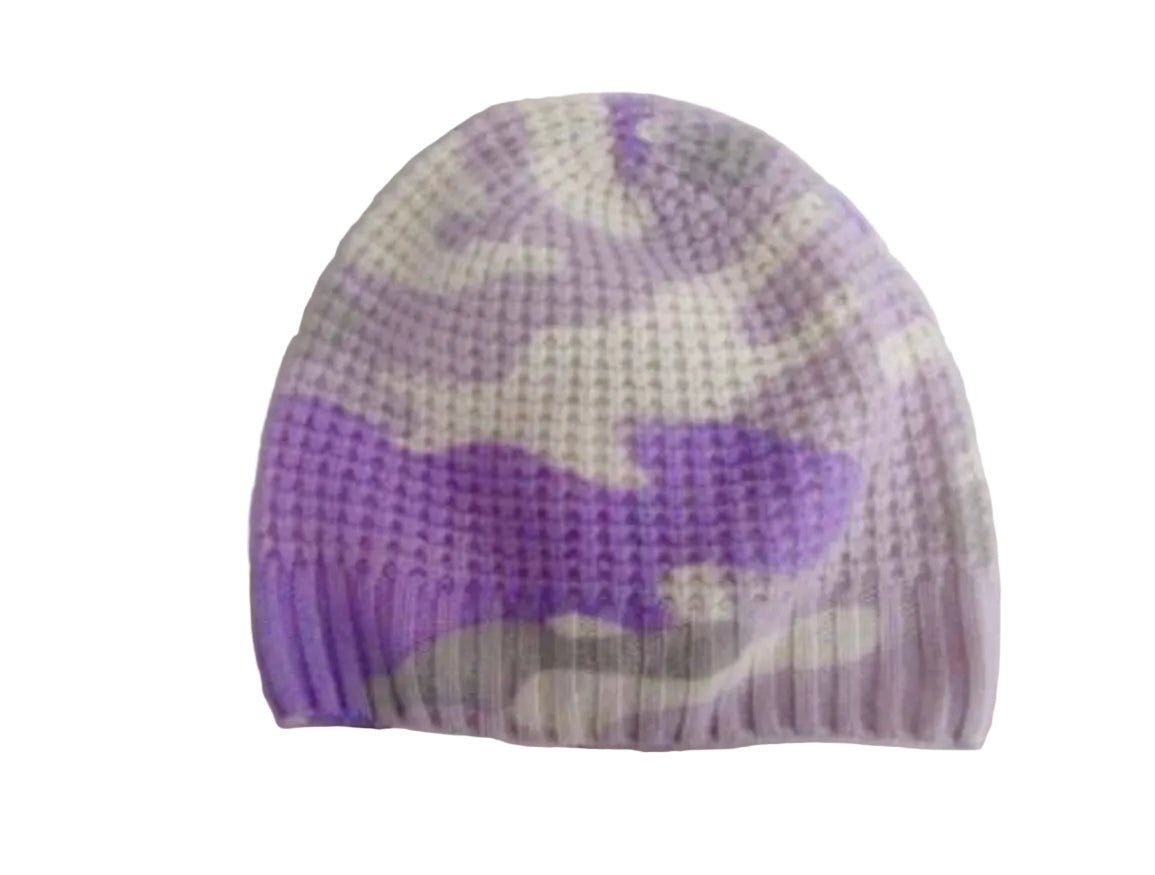 Lilac Camo Thermal Beanie - Joy Gift Shoppe