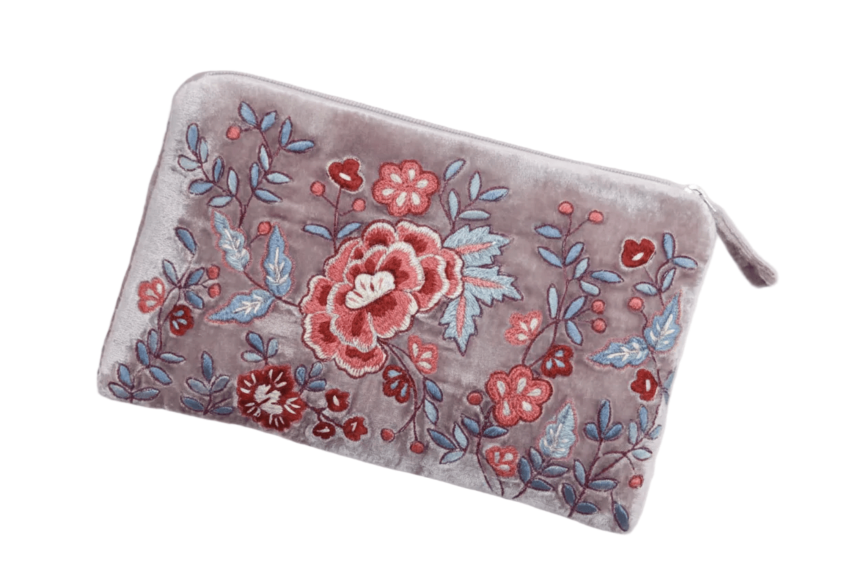 LILY Cosmetic Pouch - New Blue - Joy Gift Shoppe
