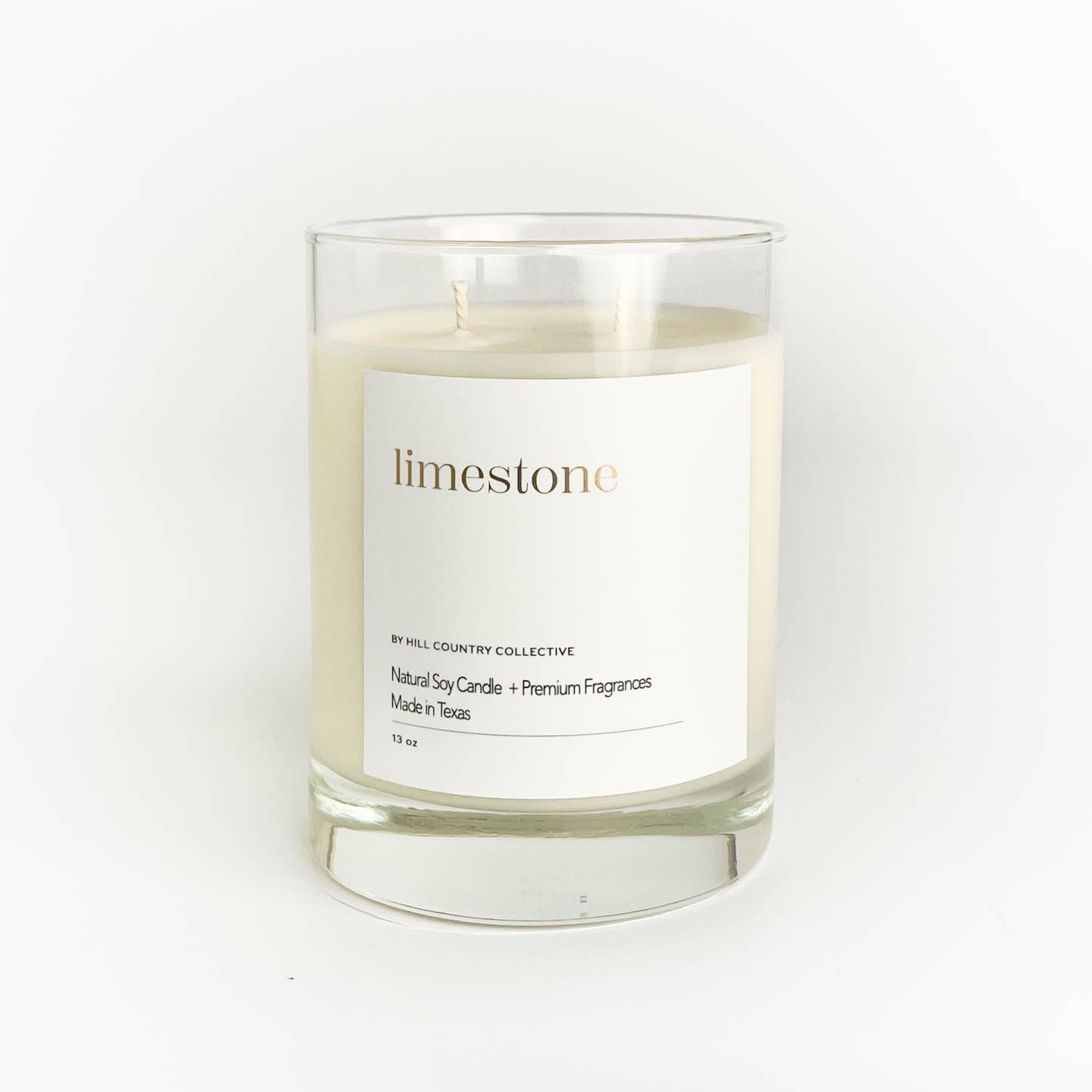 Limestone Candle - Joy