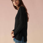 Linen Easy Crewneck - Joy