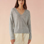 Linen Easy V Neck - Joy