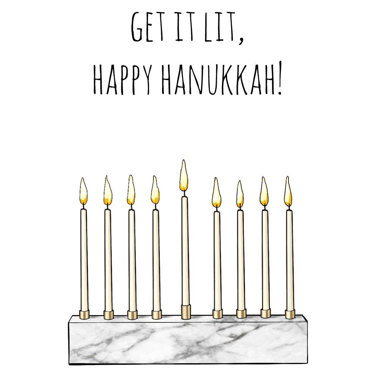 Lit Hanukkah - Joy Gift Shoppe