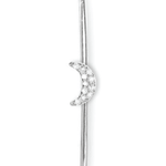 Little Crescent Moon Bangle - Joy Gift Shoppe