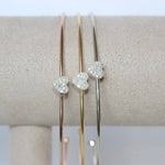 Little Heart Love Bangle - Joy Gift Shoppe