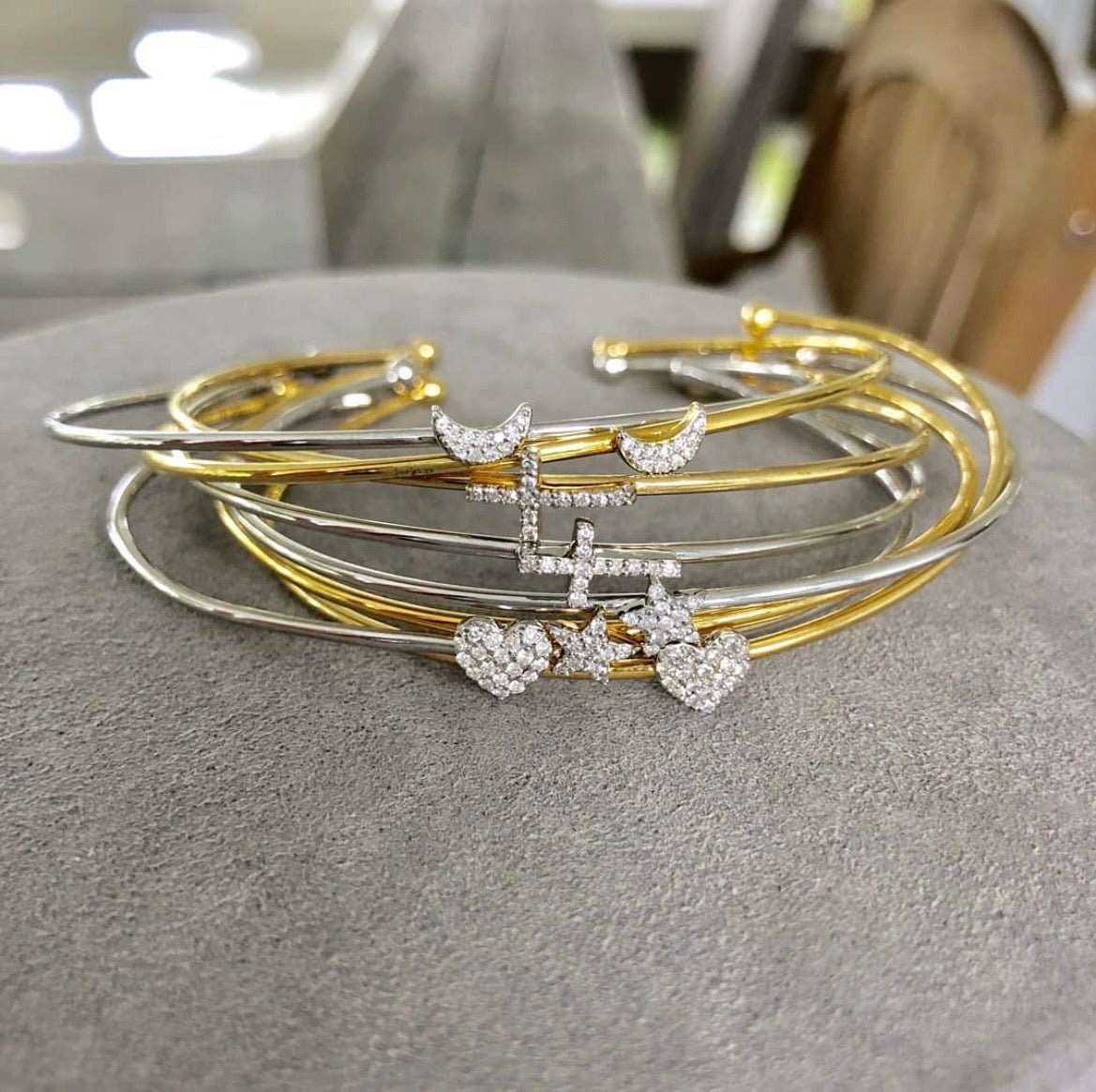 Little Heart Love Bangle - Joy Gift Shoppe
