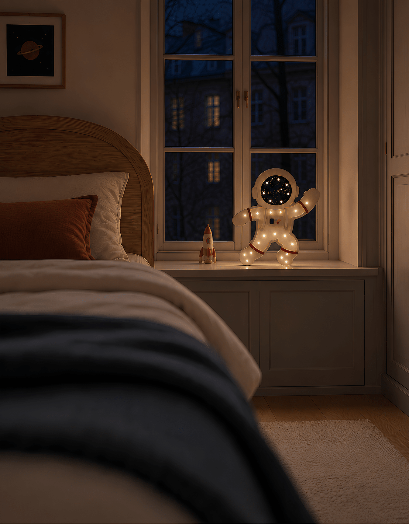 Little Lights Astronaut Lamp - Joy Gift Shoppe