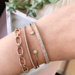 Liven diamond bangle - Joy