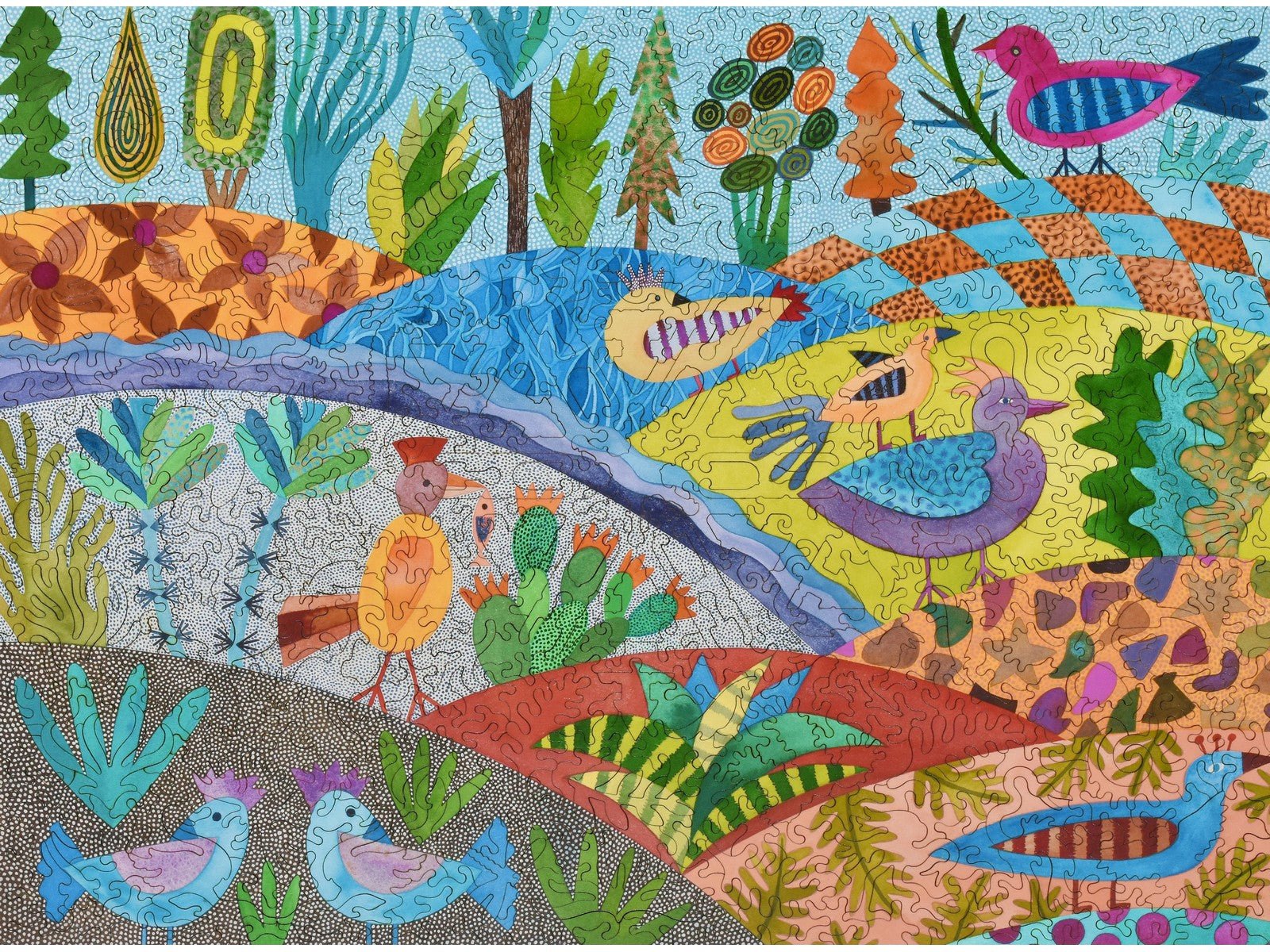 Living in Bird World Puzzle - Joy Gift Shoppe