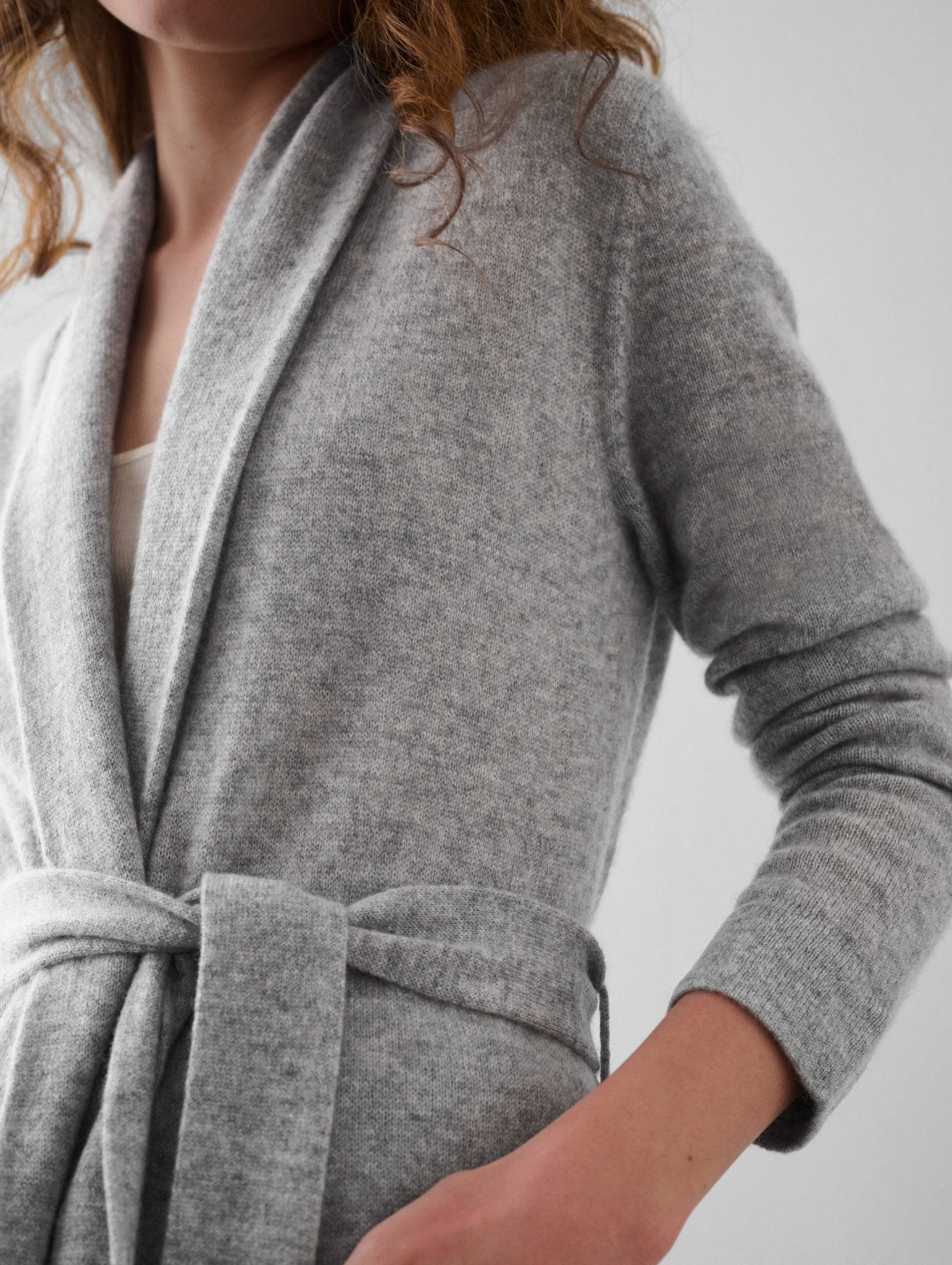 Long Cashmere Robe - Joy