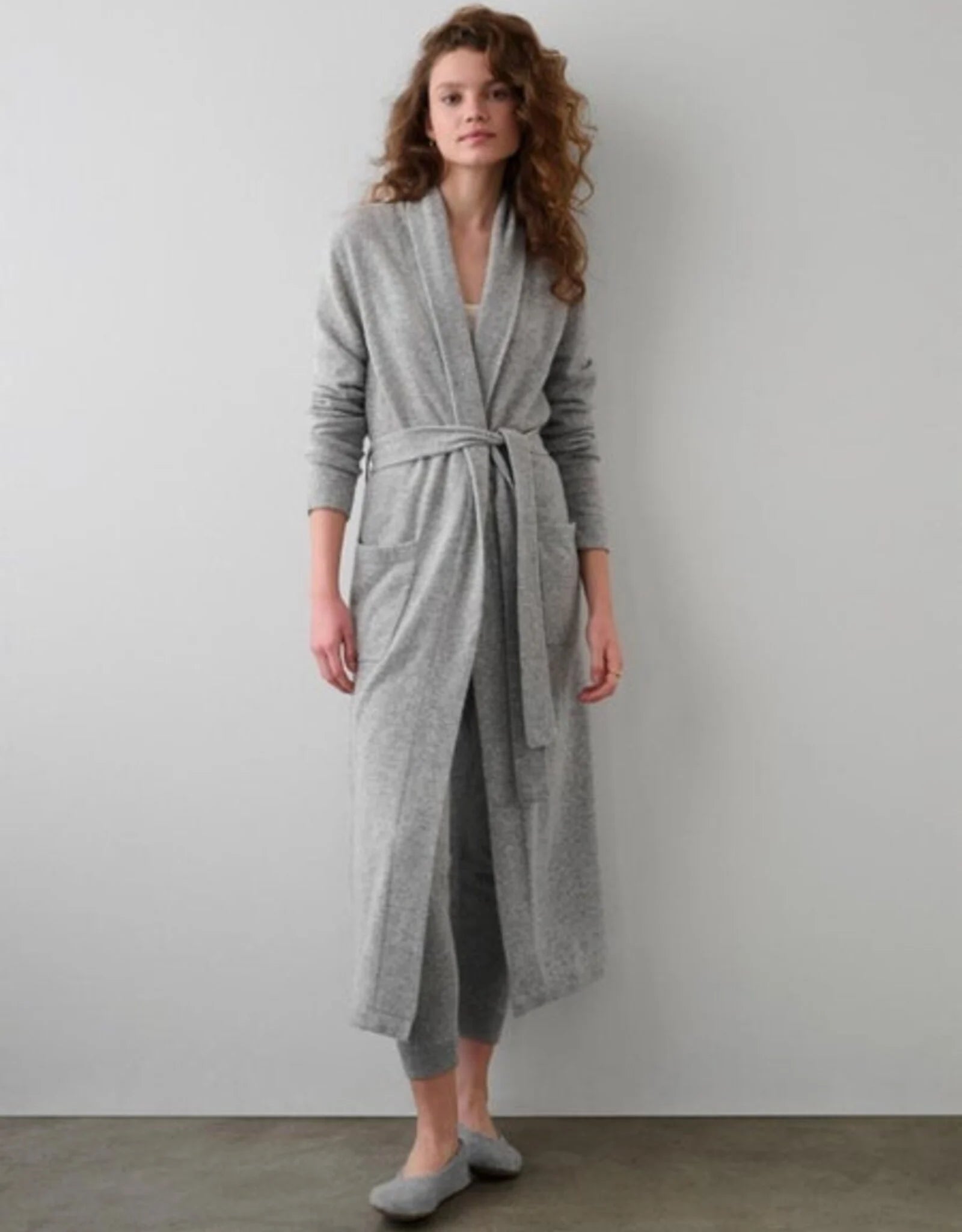 Long Cashmere Robe - Joy