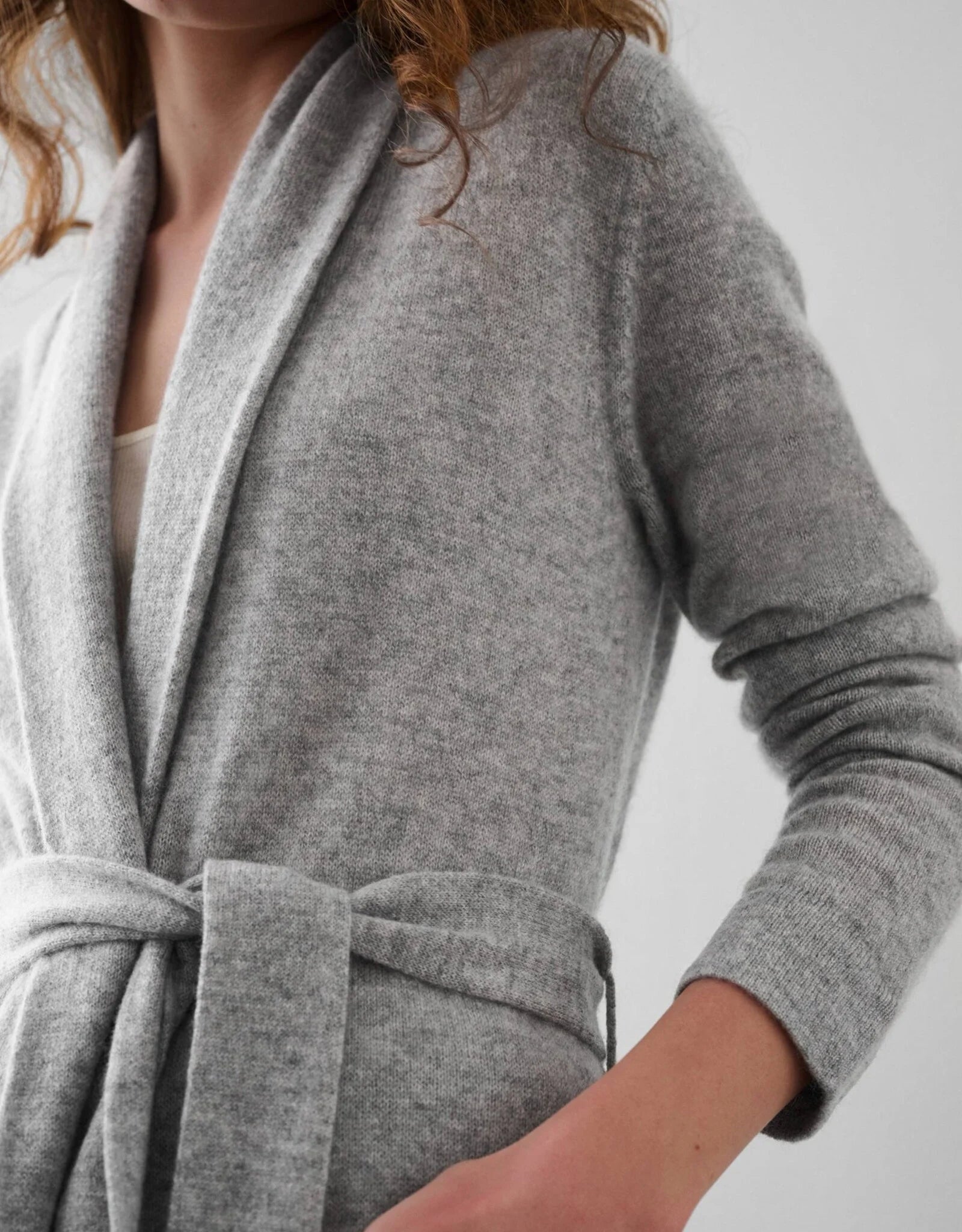 Long Cashmere Robe - Joy