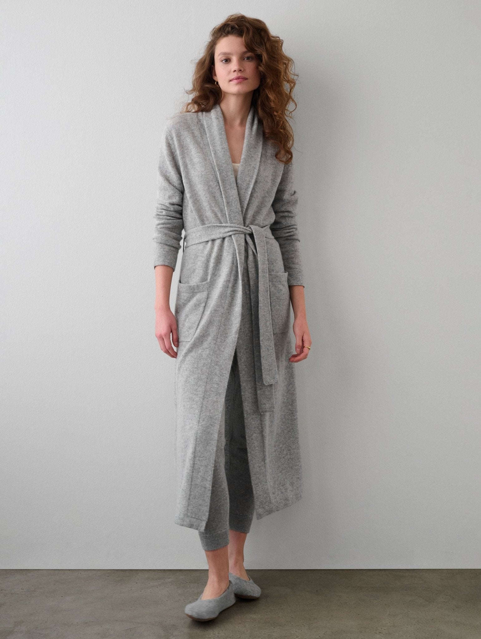 Long Cashmere Robe - Joy