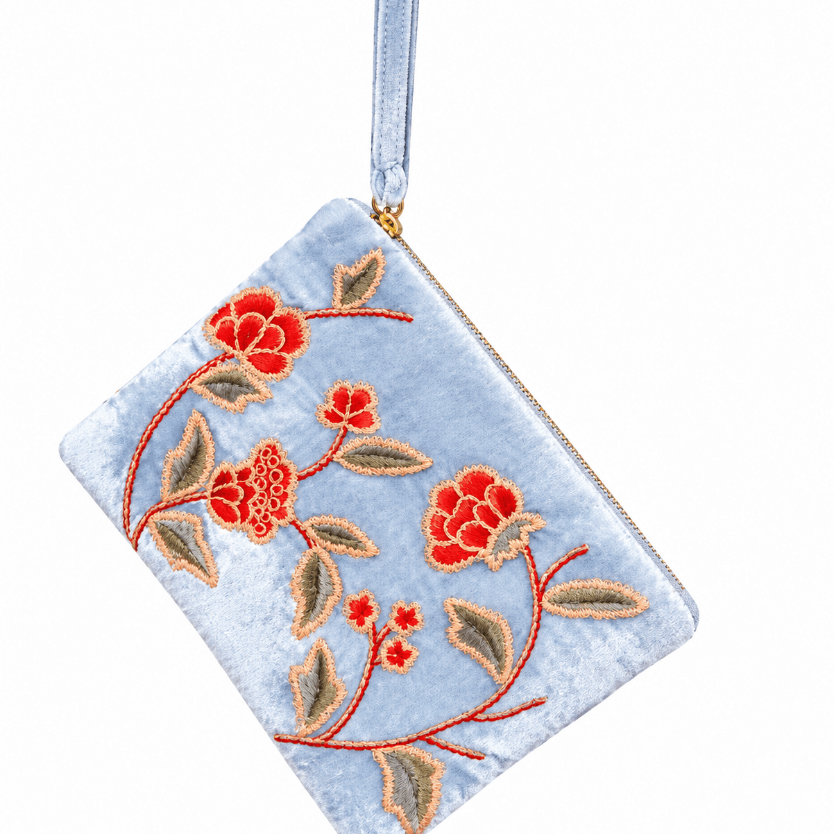 LORRAINE II Perfect Zip Pouch - Heavenly Blue - Joy Gift Shoppe