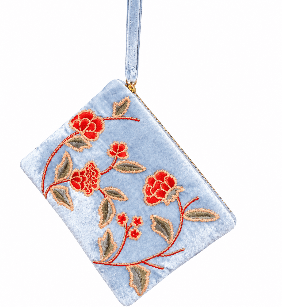 LORRAINE II Perfect Zip Pouch - Heavenly Blue - Joy Gift Shoppe