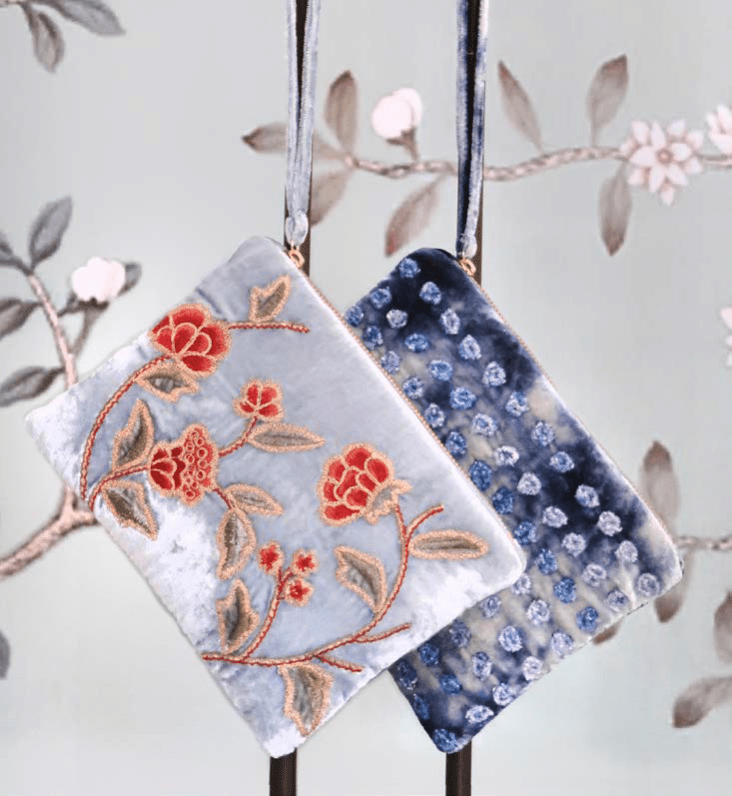 LORRAINE II Perfect Zip Pouch - Heavenly Blue - Joy Gift Shoppe