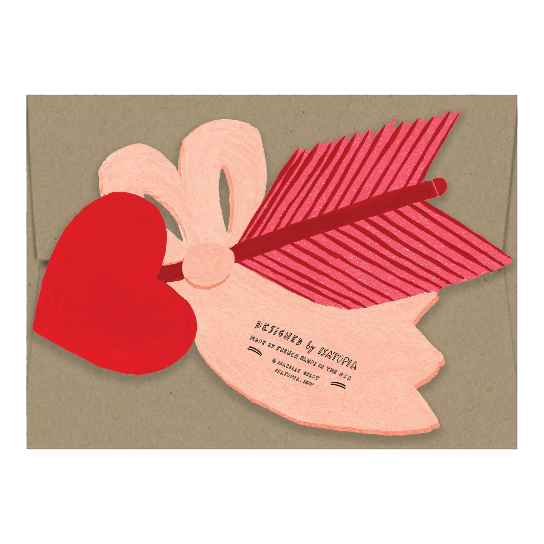 Love Arrow Card - Joy