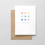 Love is Love card - Joy