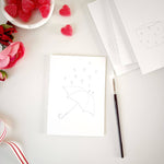 Love sweet love paintable notecard - Joy