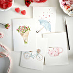 Love sweet love paintable notecard - Joy