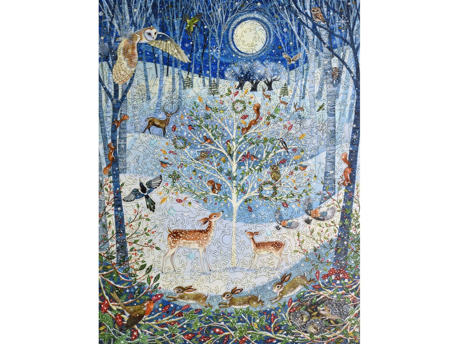 Magical Winter Wonderland Puzzle - Joy