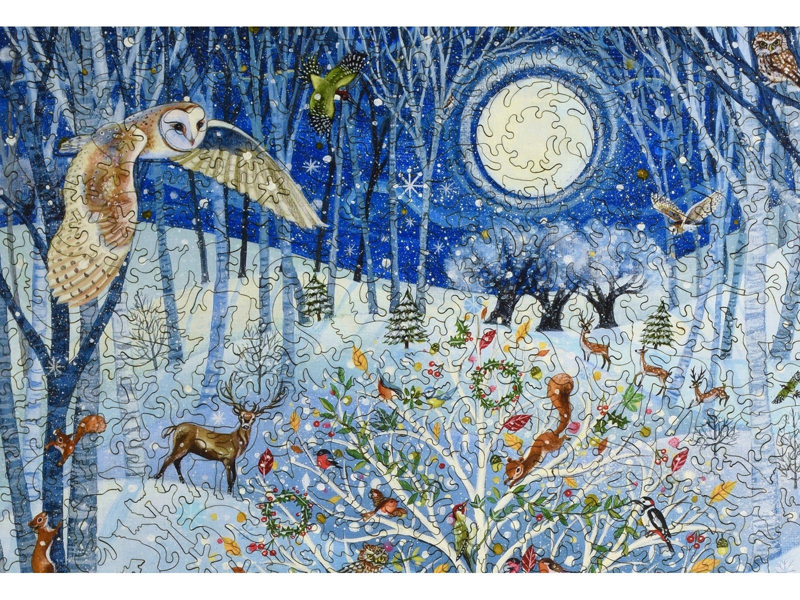 Magical Winter Wonderland Puzzle - Joy