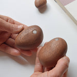 Magnetic Sapele Wood Balance Stones - Joy
