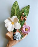 Magnolia Felt Flowers - Joy