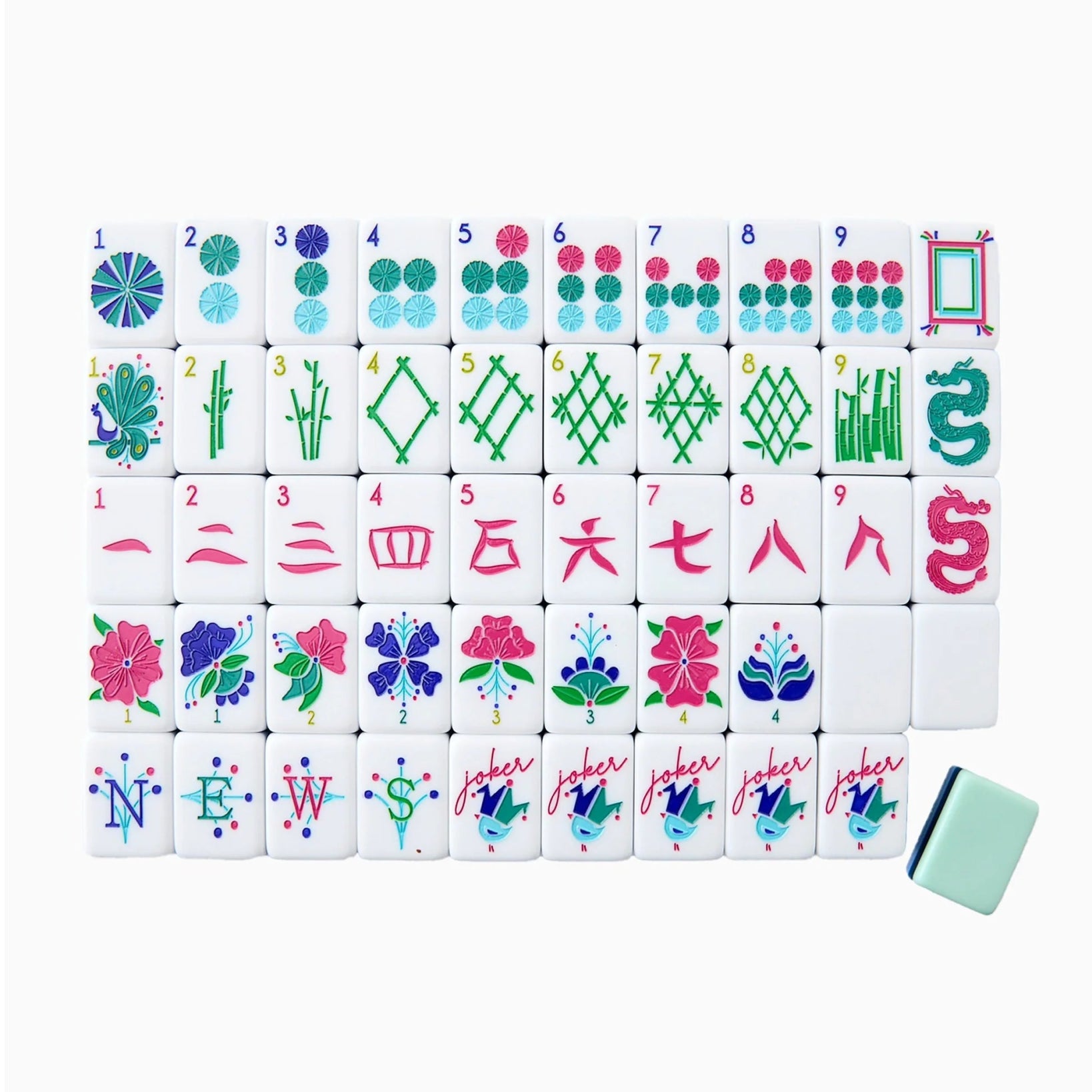 Mah Jong tile set - Joy