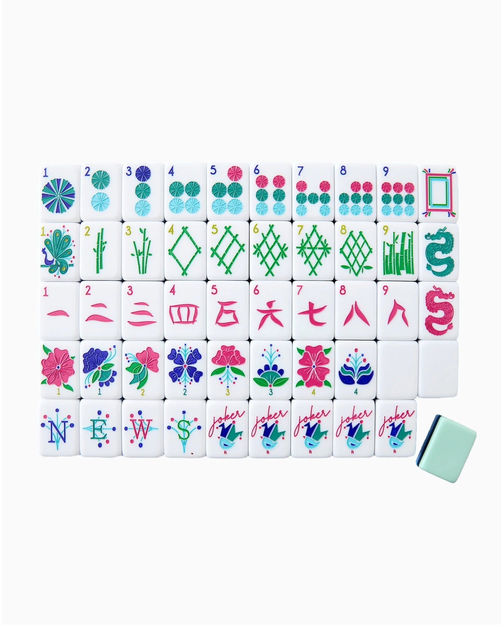 Mah Jong tile set - Joy