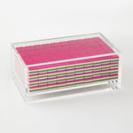 Mahjong Box - Clear Lid - Joy
