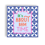 Mahjong "It's About Bam Time" Cocktail Napkins - Joy Gift Shoppe