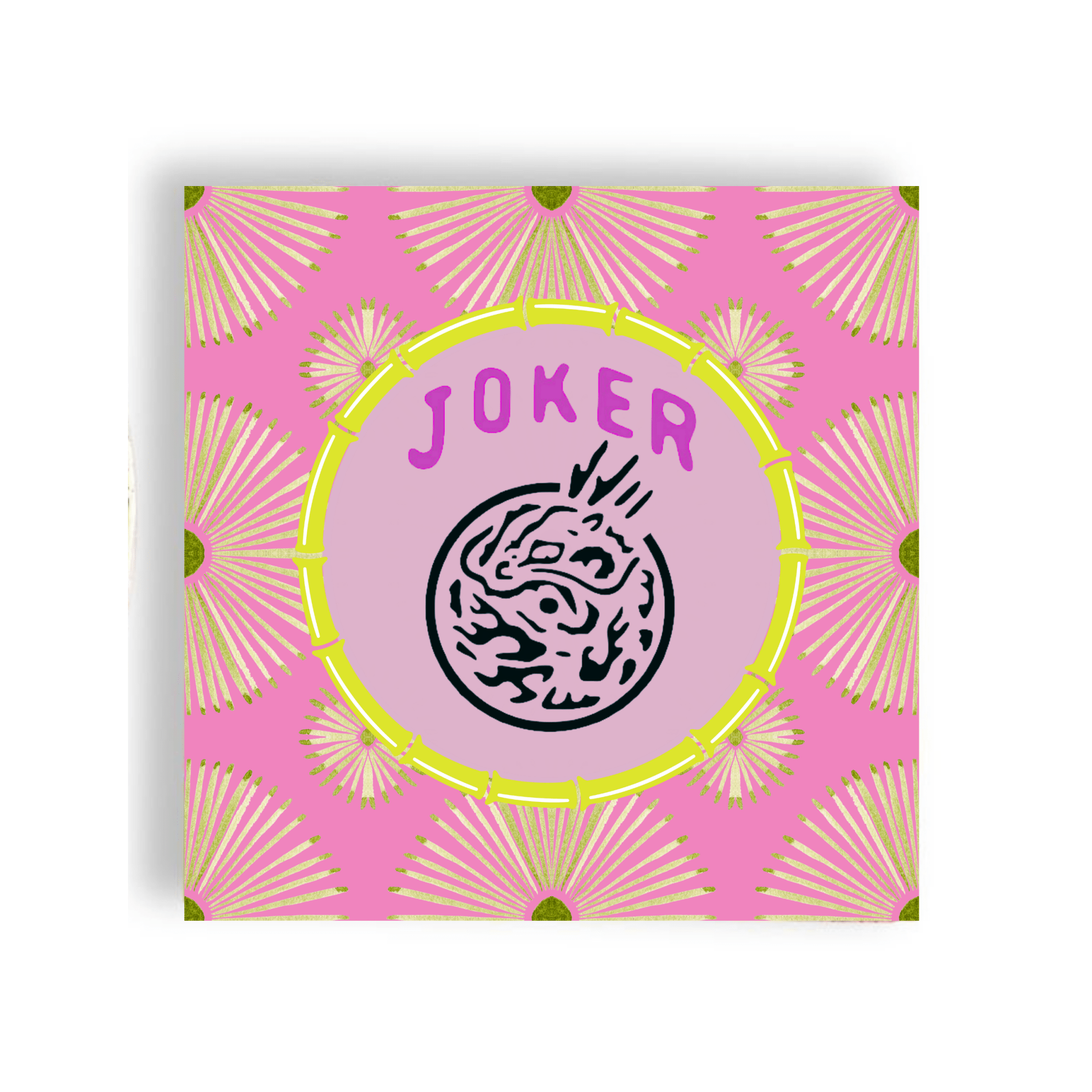 Mahjong Psychedelic Joker Cocktail Napkins - Joy Gift Shoppe