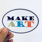 Make Art Sticker - Joy