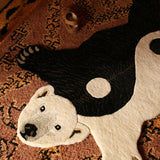 Mara Yin Yang Polar Bear Rug - Joy Gift Shoppe