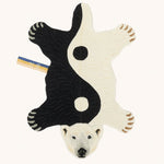 Mara Yin Yang Polar Bear Rug - Joy Gift Shoppe