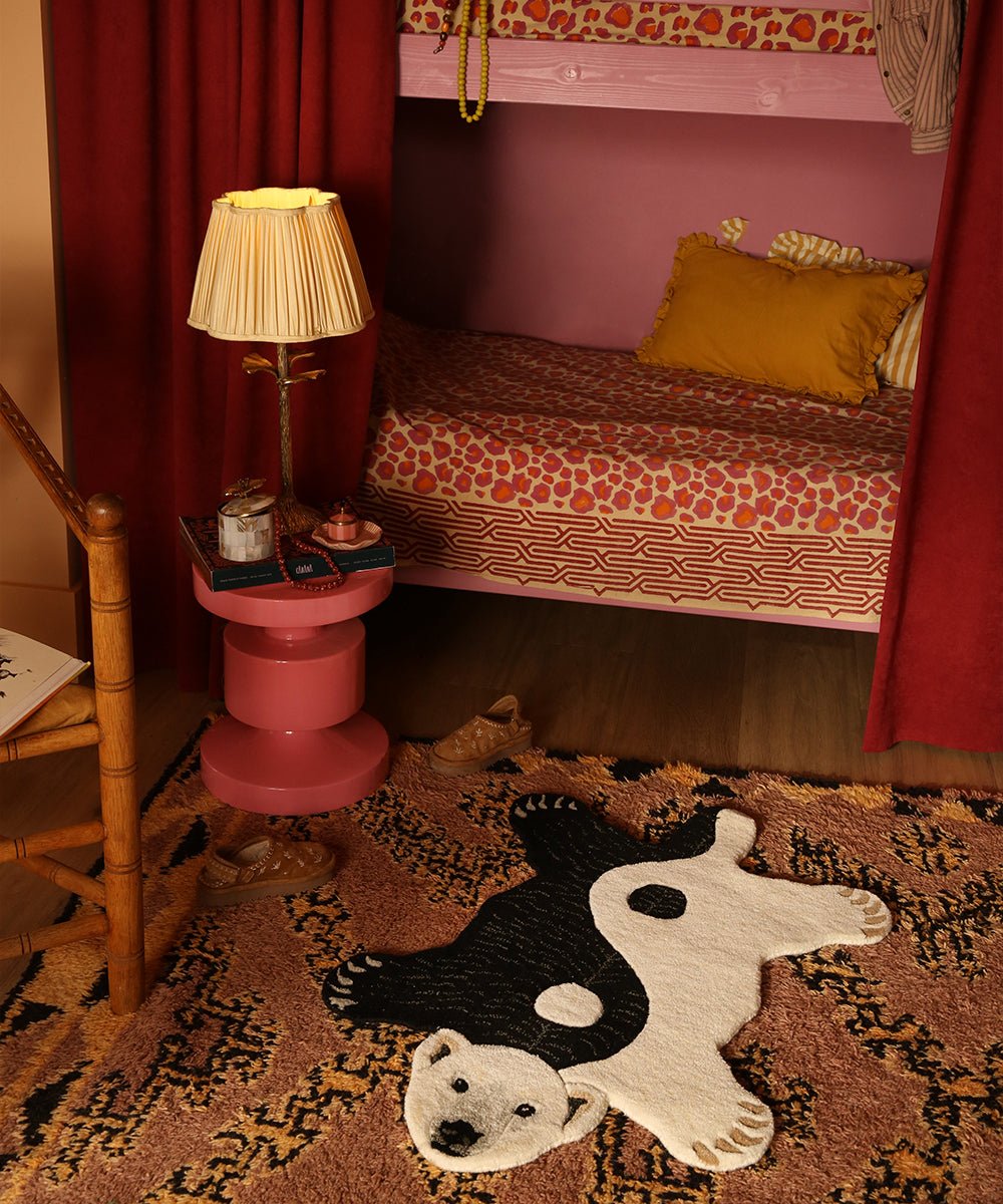 Mara Yin Yang Polar Bear Rug - Joy Gift Shoppe