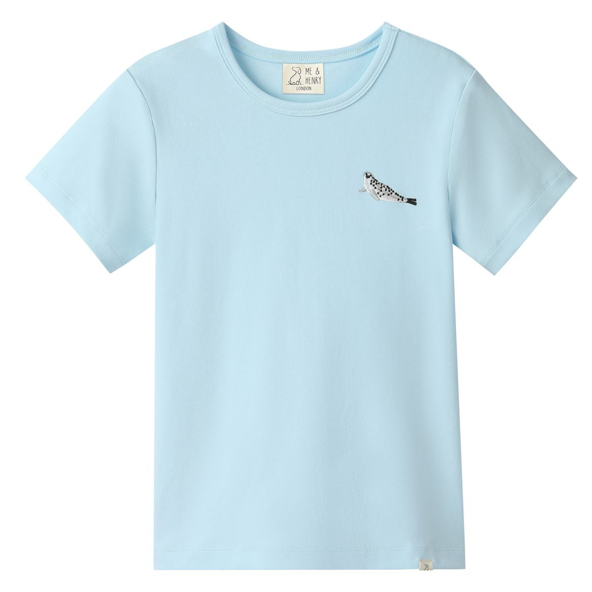 MARINE Blue Seal Embroidered Tee - Boy - Joy