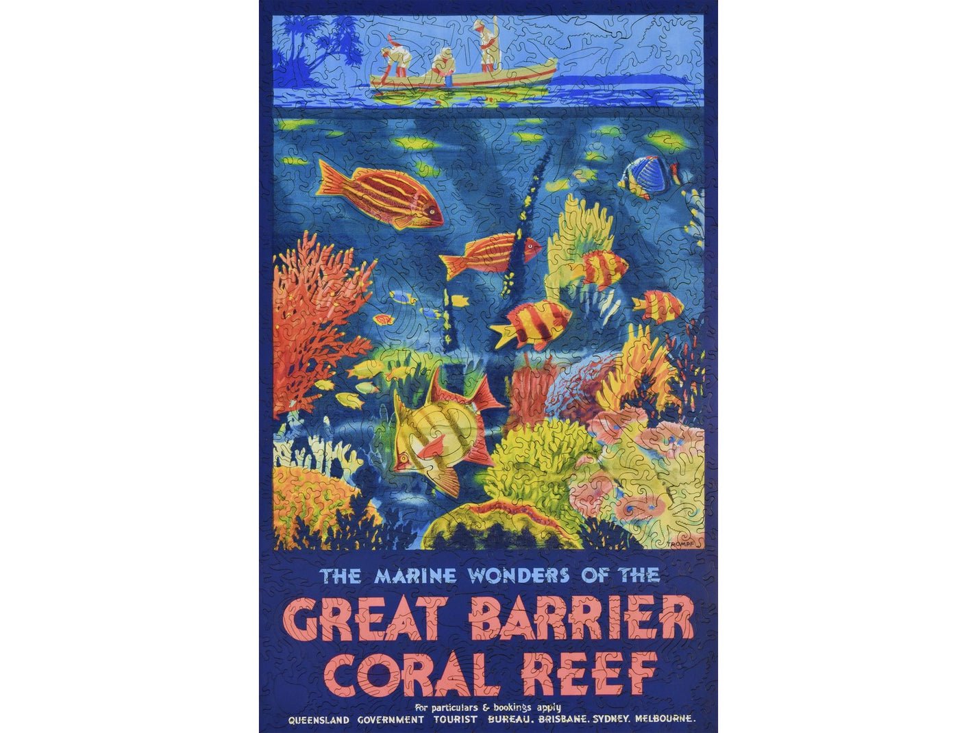 Marine Wonders of the Great Barrier Coral Reef Puzzle - Joy