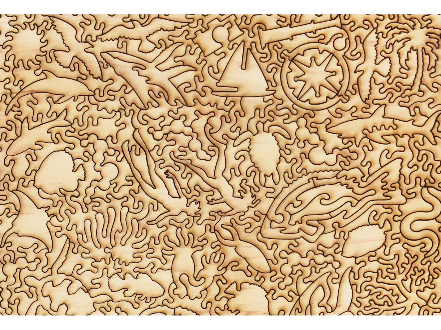 Marine Wonders of the Great Barrier Coral Reef Puzzle - Joy