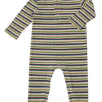 MASON Green Multi Ribbed Henley Romper - Joy