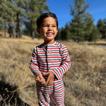 MASON Ribbed Henley Romper - Joy