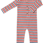 MASON Ribbed Henley Romper - Joy