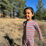 MASON Ribbed Henley Romper - Joy