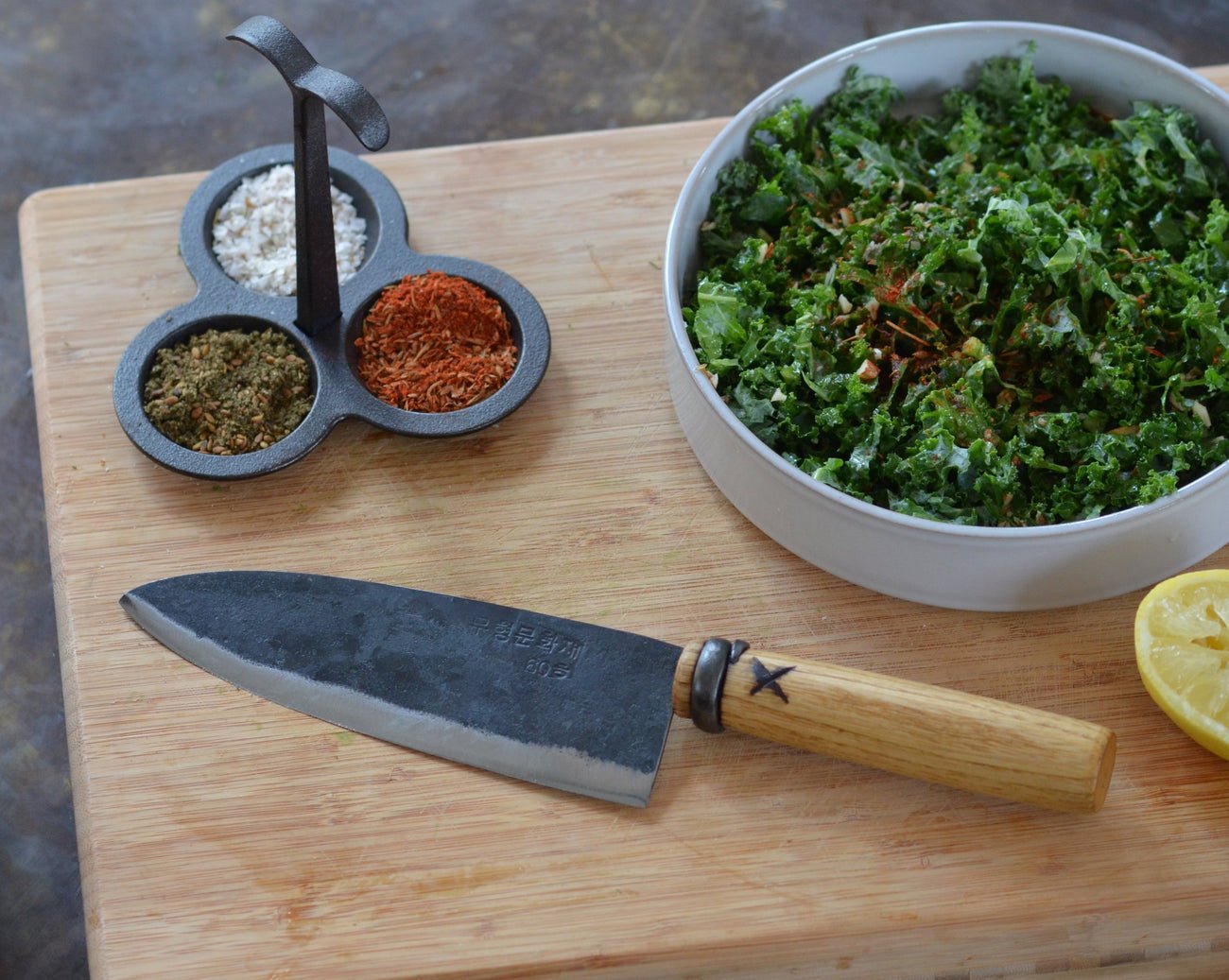 Master Shin's Anvil - #62 Kitchen Knife, Medium - Joy