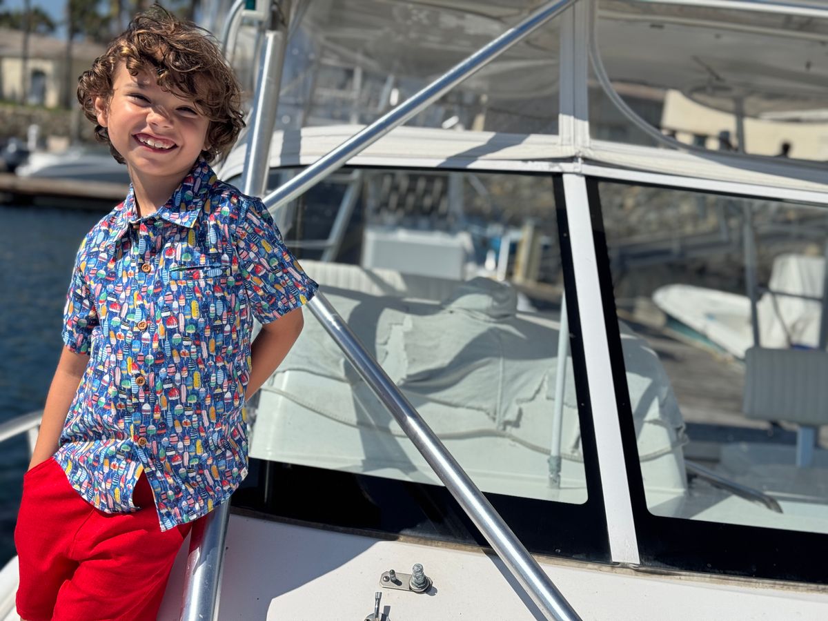 MAUI Buoys Printed Shirt - Joy