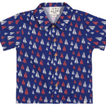 MAUI Sailboats Printed Shirt - Joy