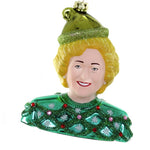 May Your Christmas Be Golden Ornament - Joy